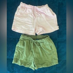 Old Navy Linen Drawstring Shorts